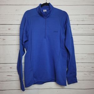 Patagonia Polartec Blue Pullover 1/4 zip